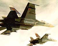 Rus uçakları Osetya'yı vuruyor