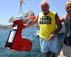 Karşınızda Türk işi deniz motosikleti