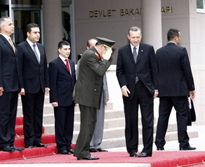 Büyükanıt'tan Erdoğan'a veda ziyareti