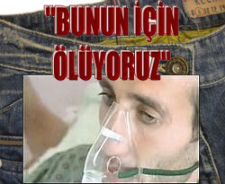 Kot taşlama işçisinin feryadı