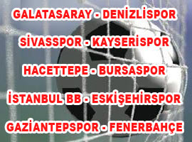 Süper Lig'de ilk maç sonuçları
