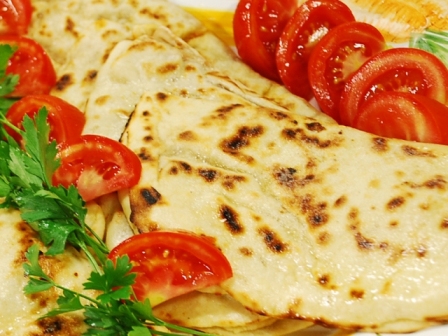 İftar'da patlıcanlı kıymalı gözleme