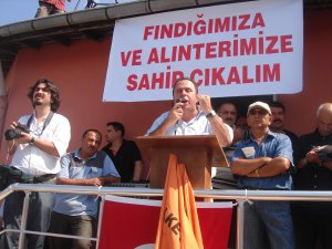 Bulancak?ta Fındık eylemi