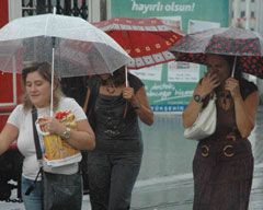 Sağanak yağış geliyor