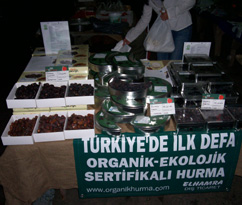 Organik sertifikalı hurma şimdi Türkiye'de