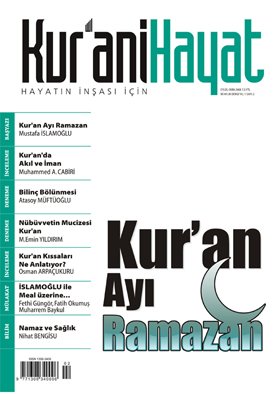 Kur'ani Hayat 2. Sayısında Ramazan'ı işliyor