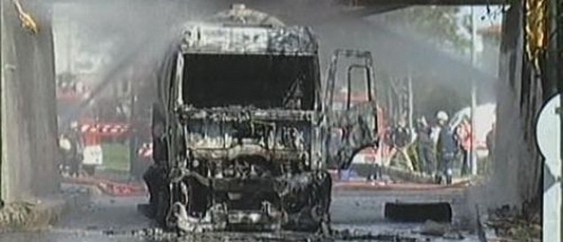 LPG tankerindeki yangın söndürüldü