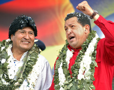 Chavez Güney Amerika'yı dünya gücü yapıyor