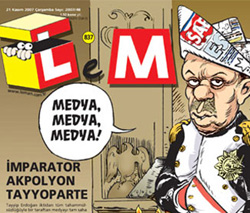 Hürriyet'in bayram eki L-Manyak'a protesto