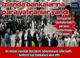 İzlanda iflas etti!