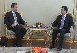 Barzani, İsveç büyükelçisi'ni kabul etti