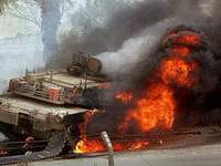 Nahçivan'da 1 tank yandı: 3 asker öldü