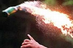 AK Parti Varto binasına molotoflu saldırı