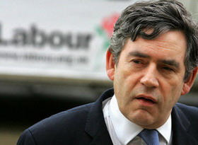 Gordon Brown Suudi Arabistan'da