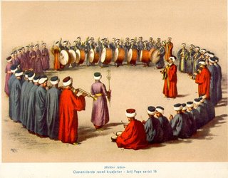 Hollanda'da sloganlı mehter yürüyüşü