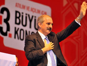 Kurtulmuş'tan Obama'ya tebrik mesajı