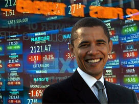 Obama, Amerikan borsalarını salladı