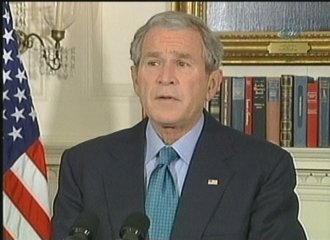 Bush'a giderayak Alman tepkisi