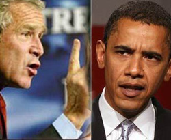Bush'tan Obama'ya övgü dolu sözler