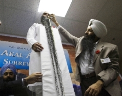 Bu da en uzun sakal yarışması