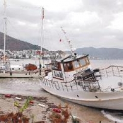 İstanbul'da şiddetli lodos