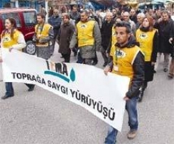 TEMA'dan yalnız yürüyüş