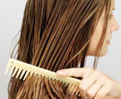 Yanan saç derinize süt masajı