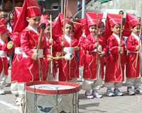 Çocuk Mehteran takımı kuruldu