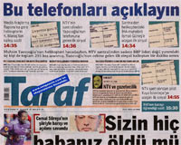 Taraf'tan NTV'ye: Bu telefonları açıklayın