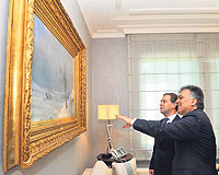 Çankaya'nın duvarındaki detay  