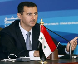 Esad ve Hariri ortak bildiri ile İsrail'i kınadı Esad ve Hariri ortak bildiri ile İsrail'i kınadı