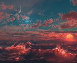 Denizler alev alıp yanar mı?