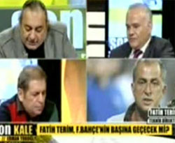 Ekranda büyük kavga