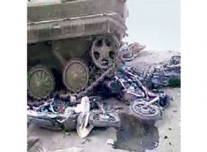 Suriye'deki barbarlık 8. ayında / Video Suriye'deki barbarlık 8. ayında / Video
