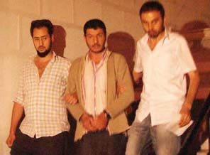 Pena Film'in dizi setinde kaptı kaçtı (video)