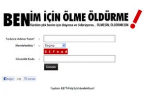 Kürt gençlerden çağrı: Benim için ölme, öldürme!