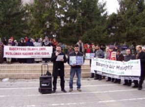 327 haftadır başörtüsüne özgürlük istiyorlar