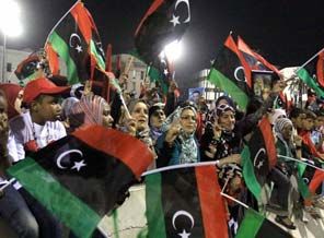 Libya devrim kutlamalarına başladı Libya devrim kutlamalarına başladı