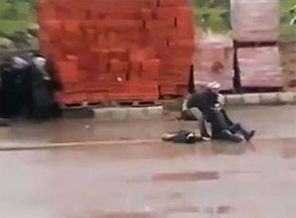 Suriyeli babanın dramı (Video)