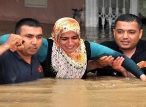 Adana'da sel felaketi Adana'da sel felaketi