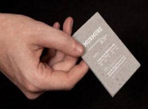 Şimdi moda ‘beton kartvizit”