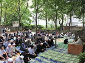 Beykoz'daki tarihi namazgah açıldı