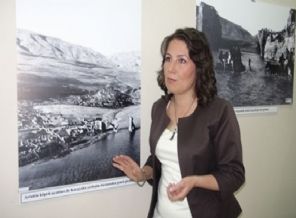 'Yüzyıl önce Hasankeyf' fotoğrafları açık havada sergilendi