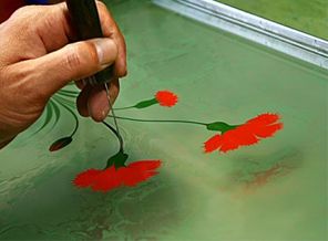 Japon Prensi'nin ebru ilgisi