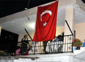 Şehidin baba evinde yas var