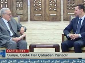 Suriye devlet televizyonunda Türkçe haber