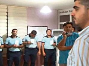 Polisleri sıraya dizen vekil oğluna şok