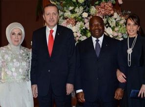 Erdoğan, Libreville Büyükelçiliği'ni açtı