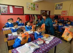 Nizip'ten Derik'e kardeş okul ziyareti