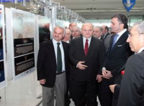 ‘Batı’ya Doğru Akan Nehir Medeniyet Belgeseli’ fotoğrafları Atatürk Havalimanı’nda